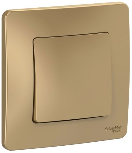 Переключатель с рамкой Systeme Electric Blanca 1-кл. проходной титан фото Переключатель с рамкой Systeme Electric Blanca 1-кл. проходной титан картинка